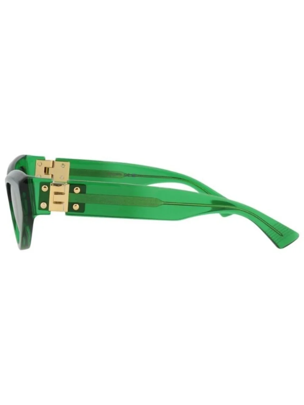 New Bottega Veneta Womens Cat Eye Green Green Green Fashion Designer Sunglasses